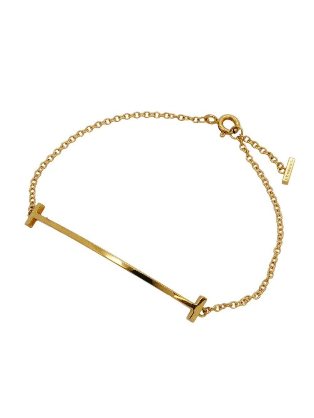 Tiffany & Co Bracelet T Smile Small 18k Yellow Gold